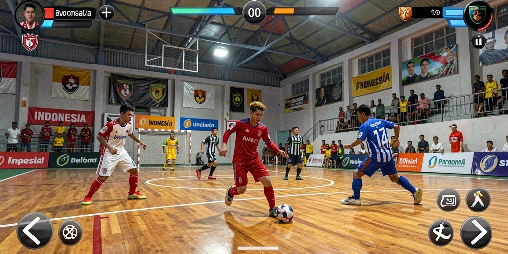Interaksi multiplayer dengan pemain lain yang menyenangkan.