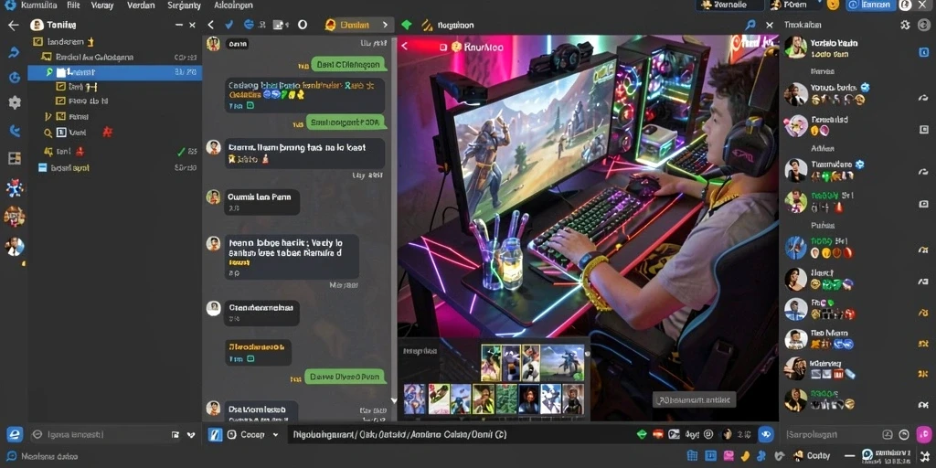 Momen seru saat bermain multiplayer dengan teman.