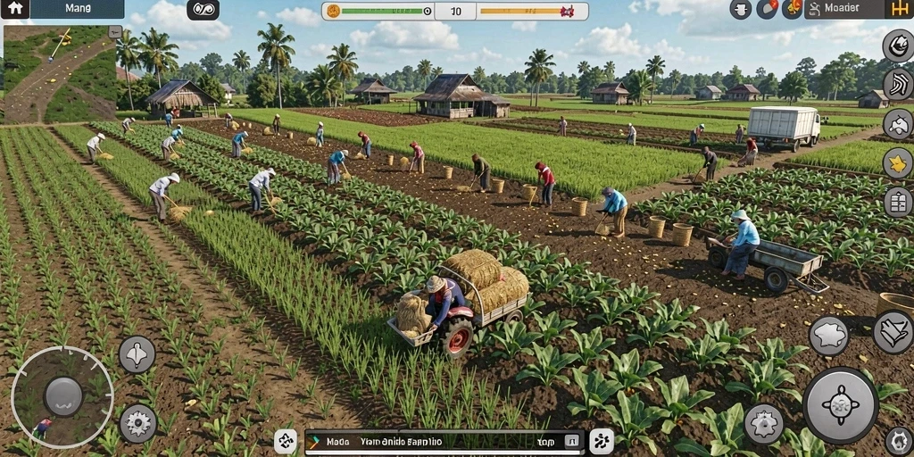 Screenshot memperlihatkan berbagai item yang dapat ditemukan dalam game.