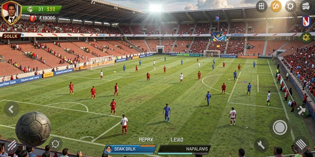 Fitur scoreboard untuk melihat peringkat teman.