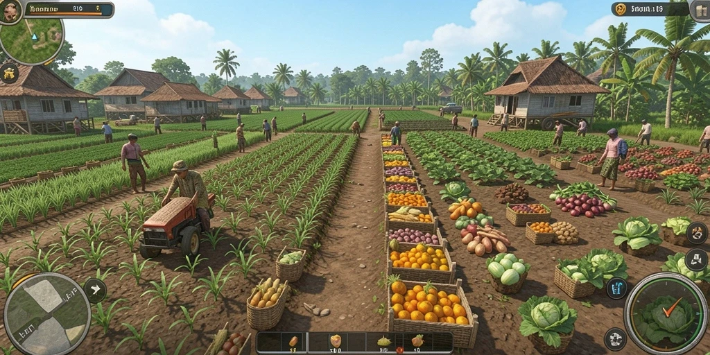 Menampilkan momen seru saat bermain multiplayer.