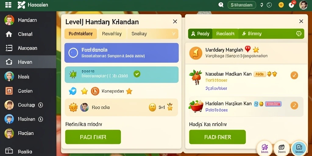 Karakter yang dapat dimainkan dengan desain menarik.