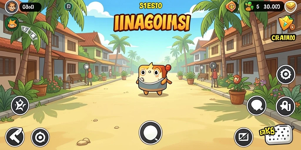 Tangkapan layar memperlihatkan mode multiplayer yang menyenangkan.