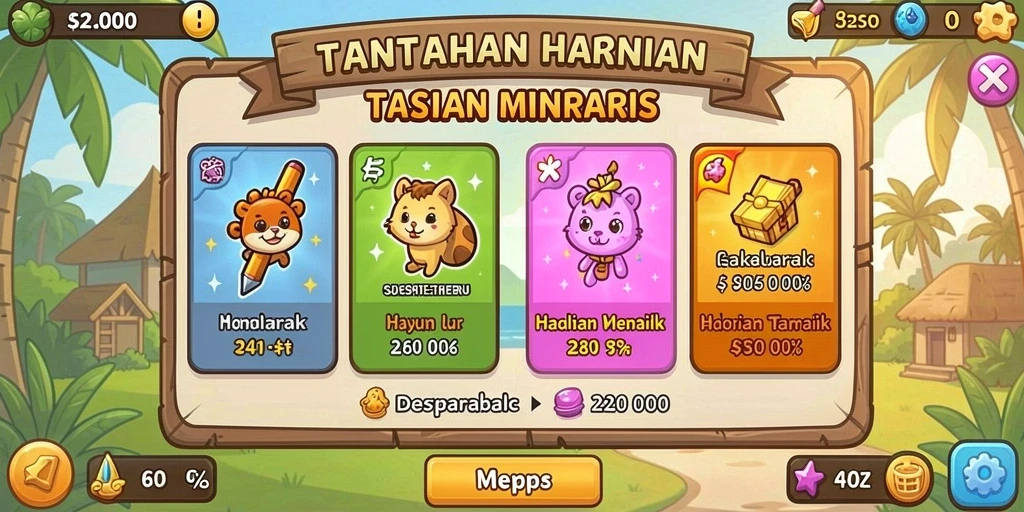 Fitur bonus yang mengasyikkan dan beragam.